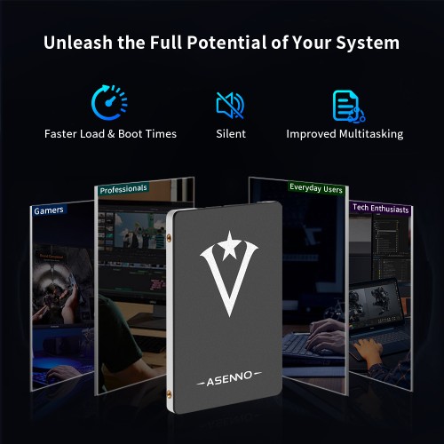 ASENNO AS25 SATA3 SSD Solid State Drive